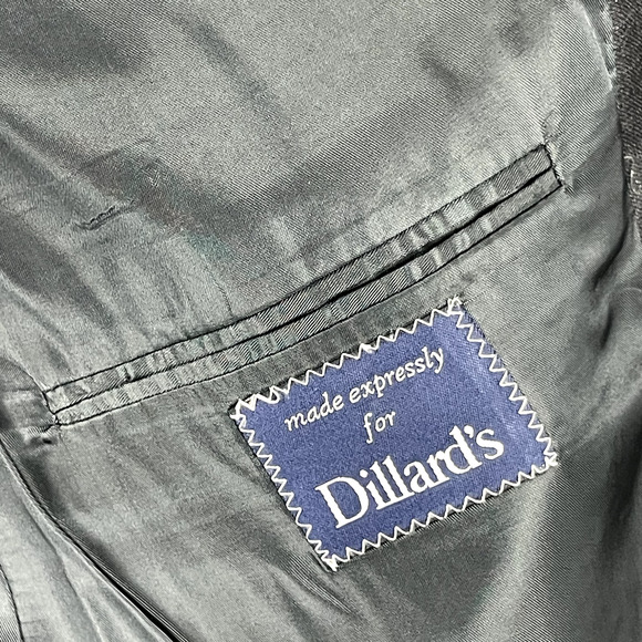 Loro Piana Daniel Cremieux Wool Blazer Mens 48R Gray Windowpane Classic Career - Picture 7 of 16